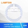 โคมไฟเพดาน ชุดกึ่งดวงโคม LED 42W LAMPTAN LENS MODULE